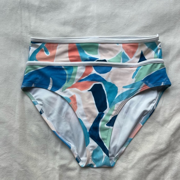 Old Navy high rise bikini bottom - Picture 2 of 2